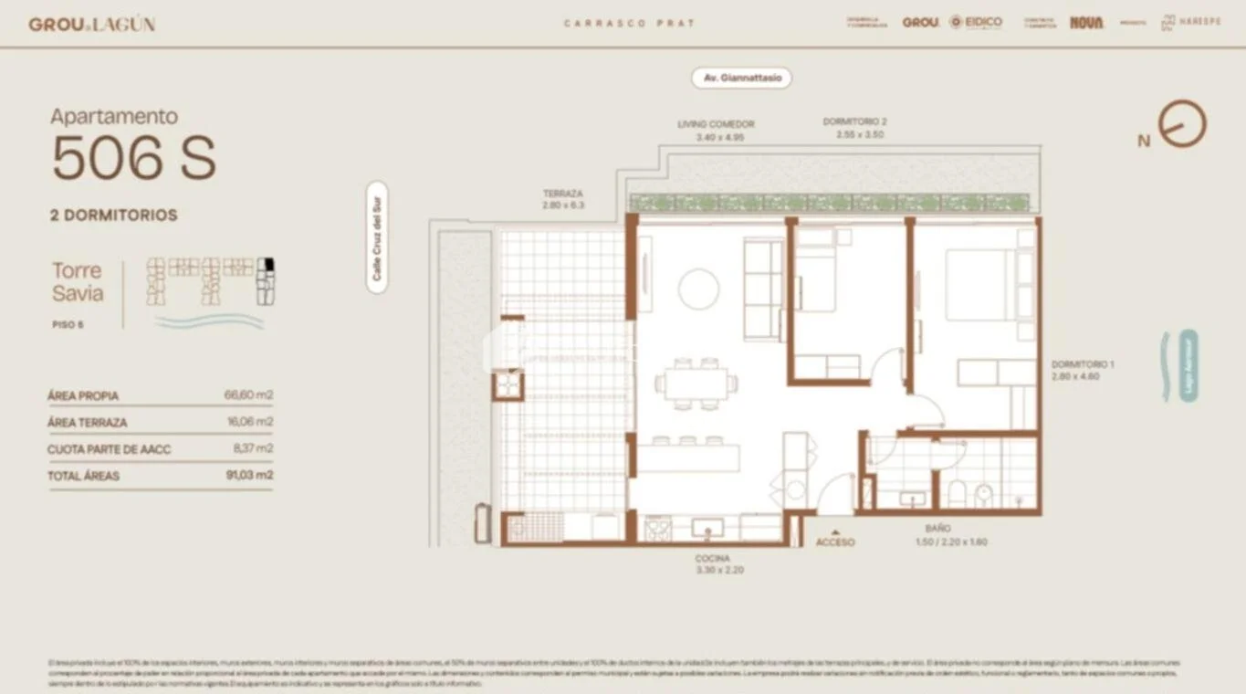 Apartamento en Parque Carrasco, propiedad 288948 -Imagen 16