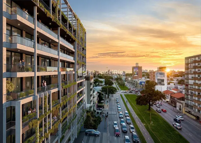 Espectacular apto en venta 1 dormitorio Terraza 8m2 Piso alto