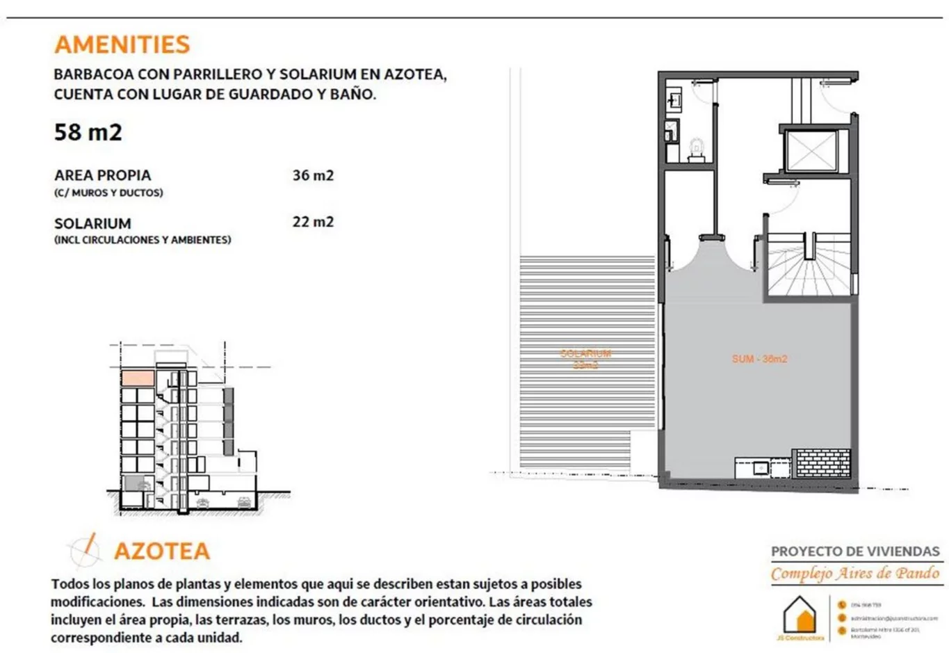 Apartamento en Pando, propiedad 264589 -Imagen 3