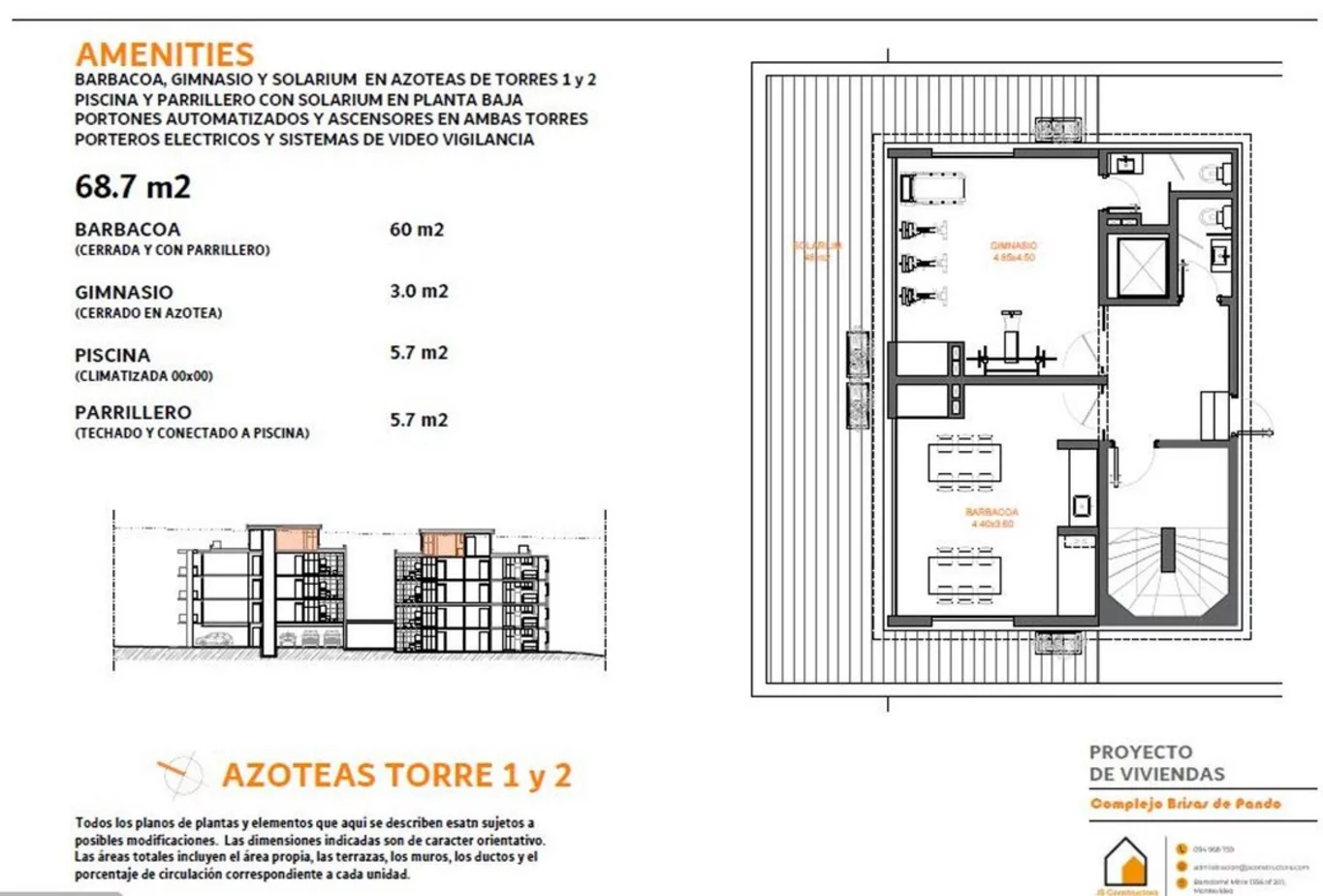 Apartamento en Pando, propiedad 264591 -Imagen 3