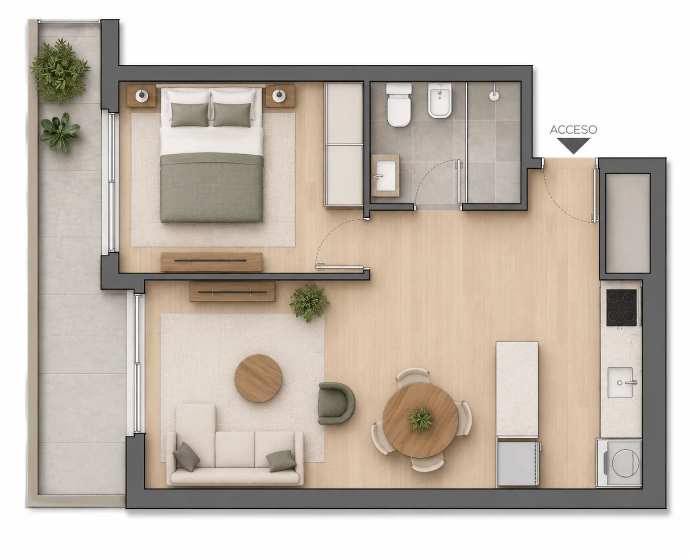 Apartamento en Bella Vista, propiedad 267252 -Imagen 7