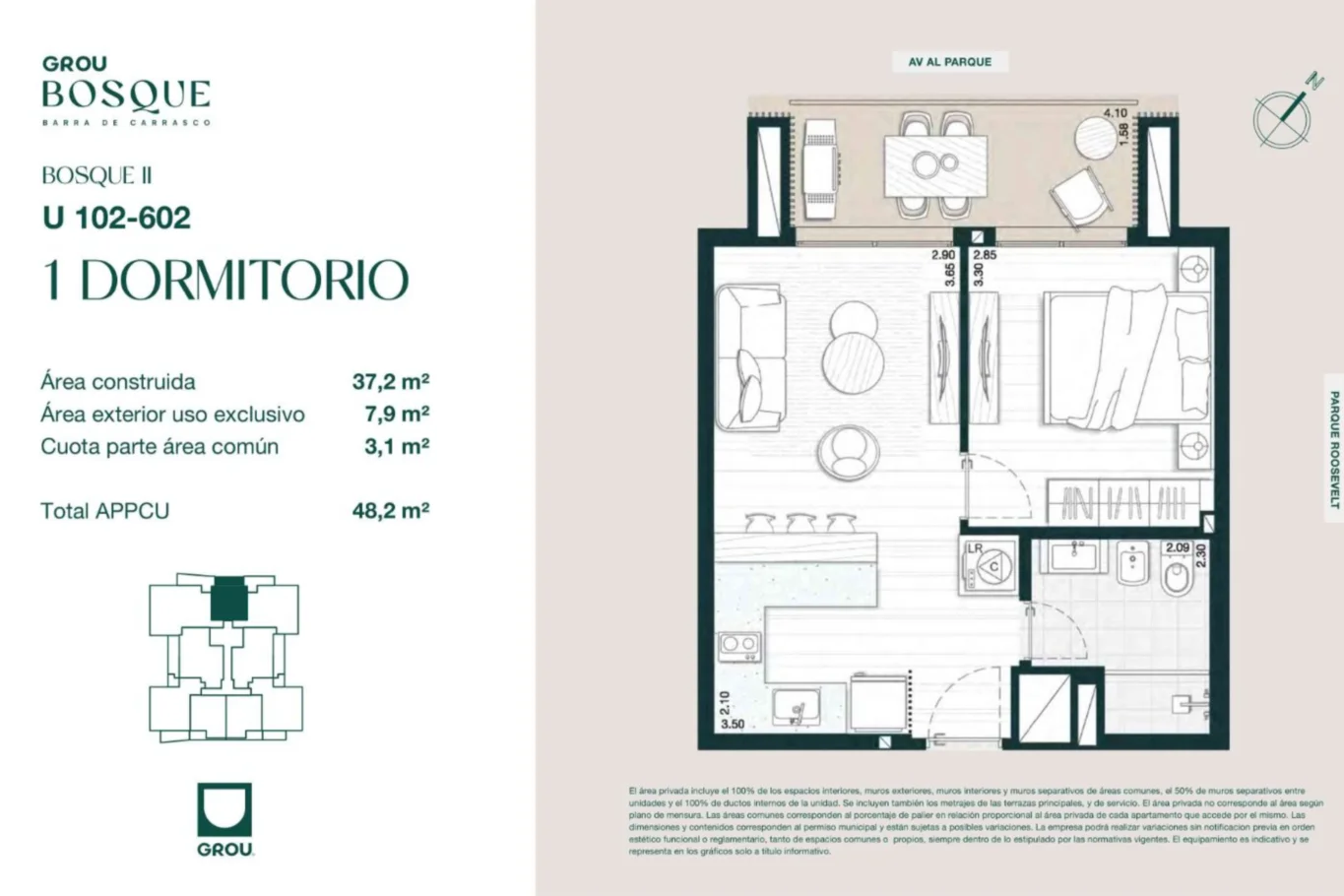 Apartamento en Paso de Carrasco, propiedad 285265 -Imagen 19