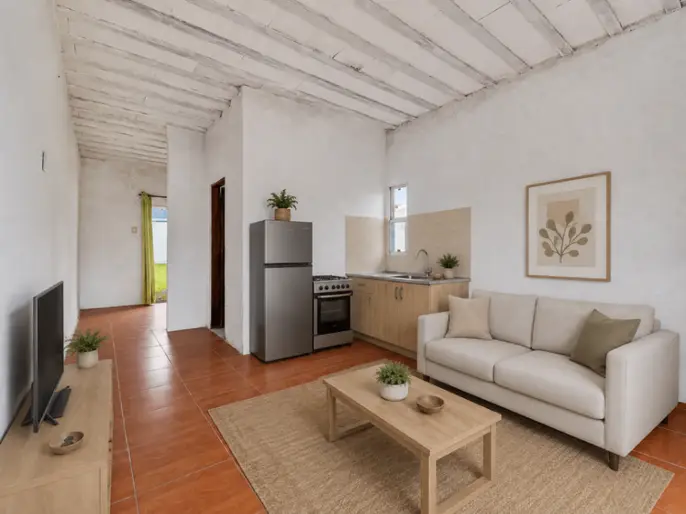 Venta de casa o 3 apartamentos de 1 dormitorio en Punta Negra.