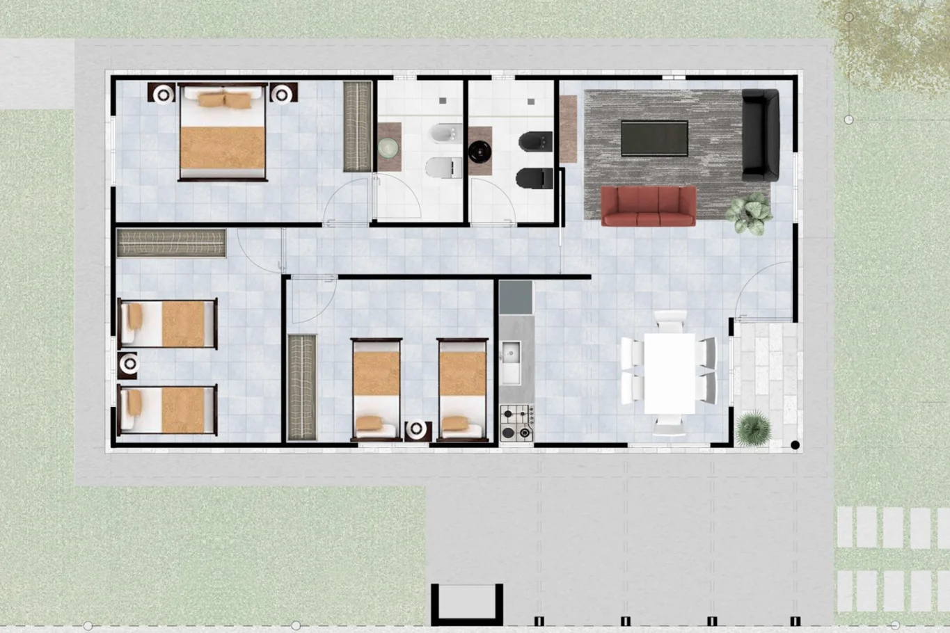 Casa en La Paz, propiedad 288455 -Imagen 2