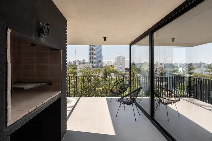 Alquiler de loft con parrillero en Pocitos a estrenar