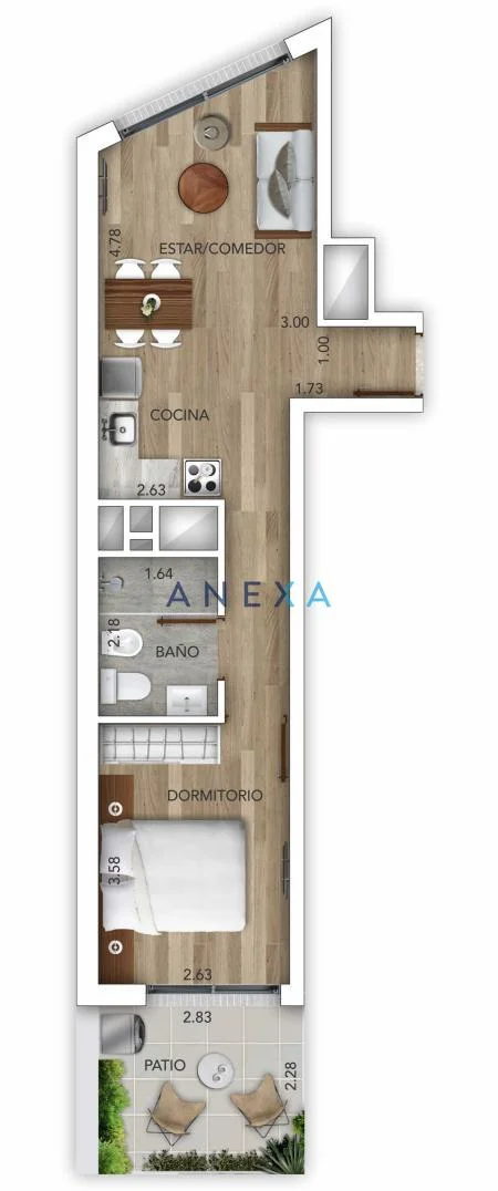 Apartamento en Pocitos, propiedad 286853 -Imagen 13