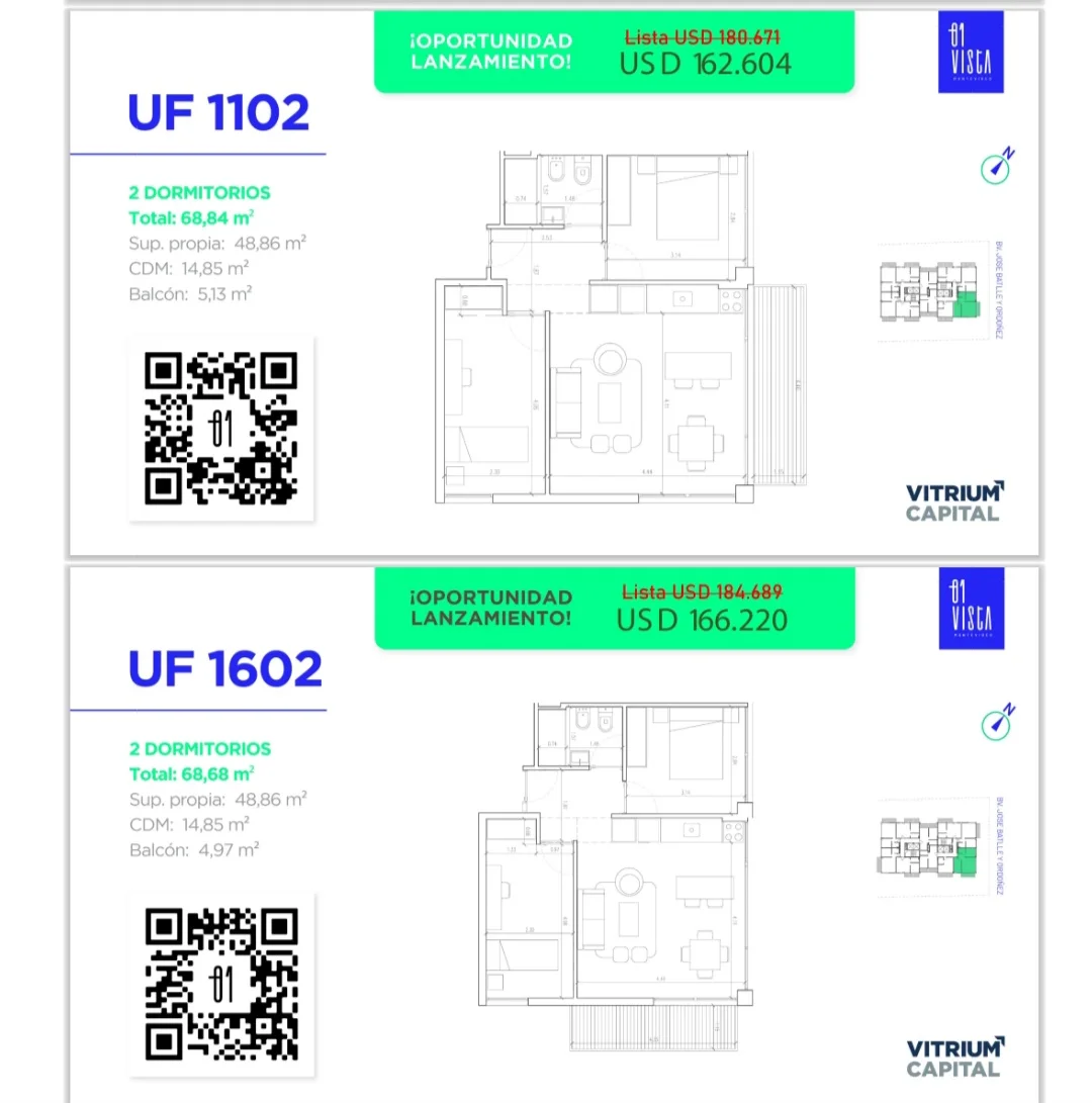 Apartamento en Blanqueada, propiedad 293285 -Imagen 14