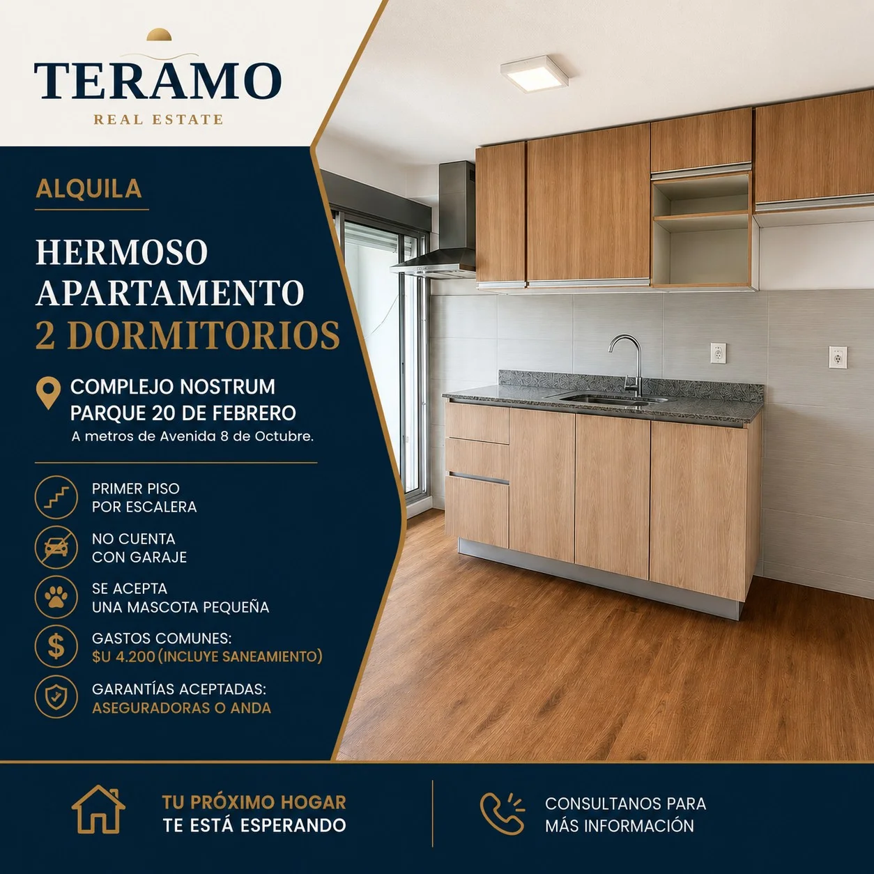 Apartamento en Unión, propiedad 287708 -Imagen 1