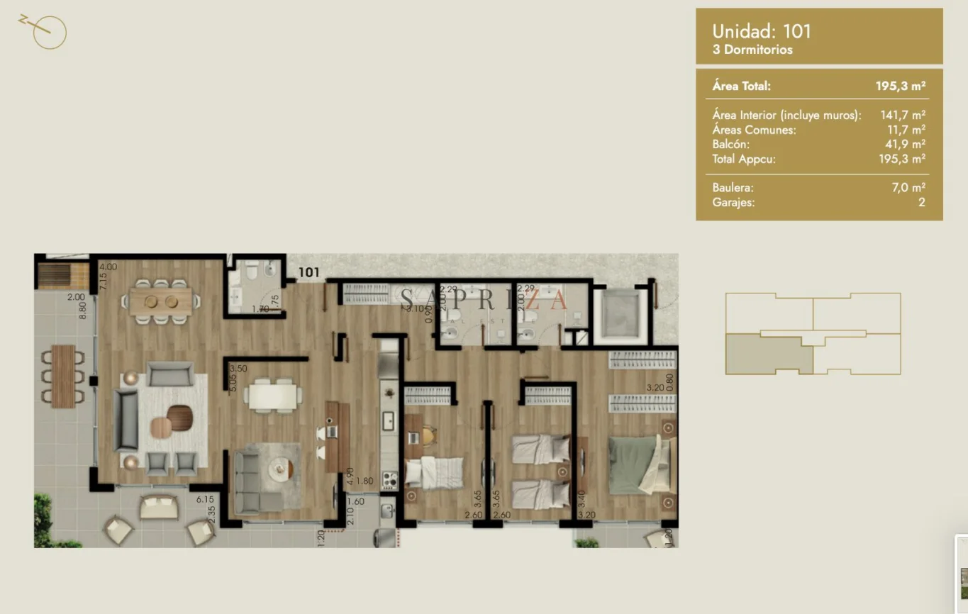 Apartamento en Carrasco, propiedad 289020 -Imagen 9