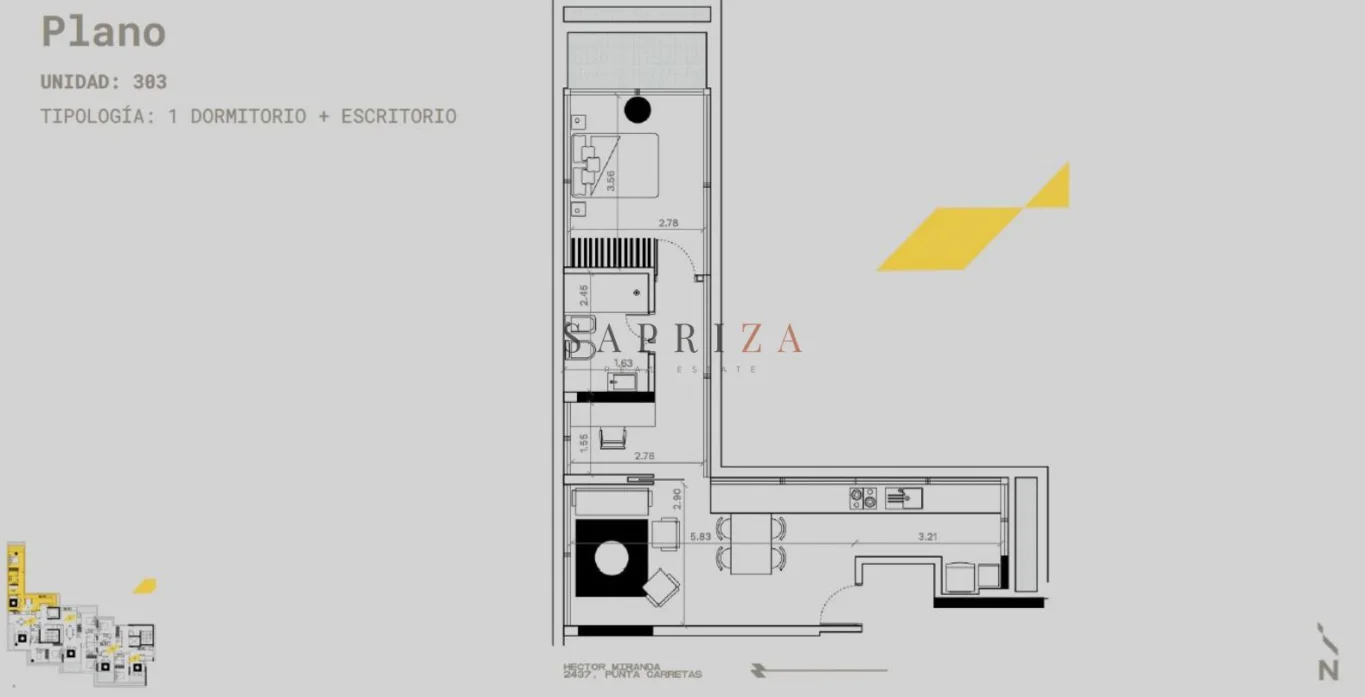 Apartamento en Punta Carretas, propiedad 289022 -Imagen 5