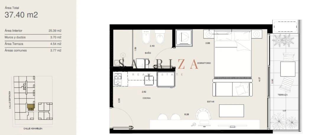 Apartamento en Buceo, propiedad 289023 -Imagen 6