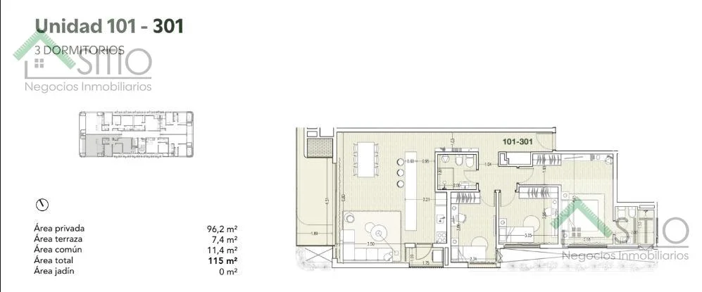 Apartamento en Parque Miramar, propiedad 296253 -Imagen 7