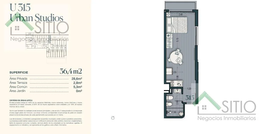 Apartamento en Parque Rodó, propiedad 296254 -Imagen 6
