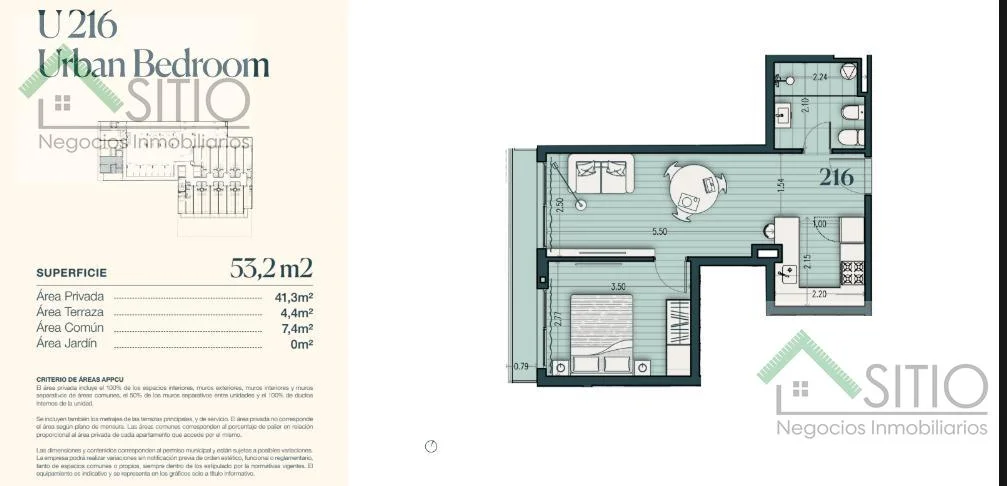 Apartamento en Parque Rodó, propiedad 296254 -Imagen 9