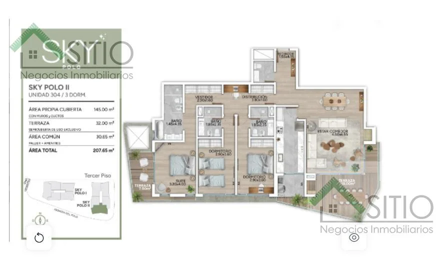 Apartamento en Carrasco Norte, propiedad 296266 -Imagen 2