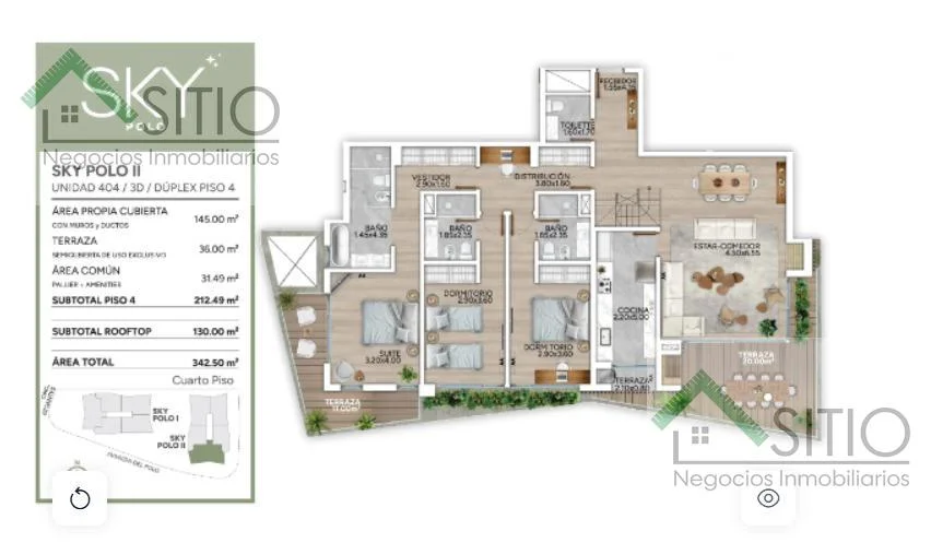 Apartamento en Carrasco Norte, propiedad 296288 -Imagen 2