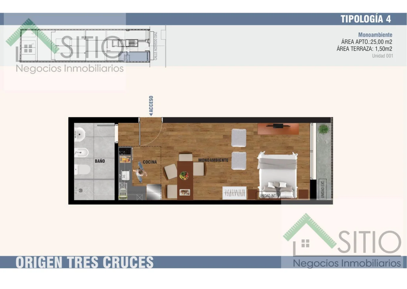 Apartamento en Tres Cruces, propiedad 300895 -Imagen 14