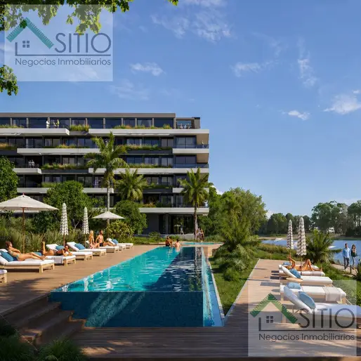 Vendo apartamento de 2 dormitorio con fondo Lago en Shangrila