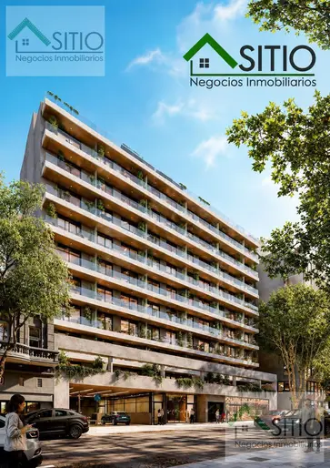 Venta monoambiente con terraza-balcón en Cordón