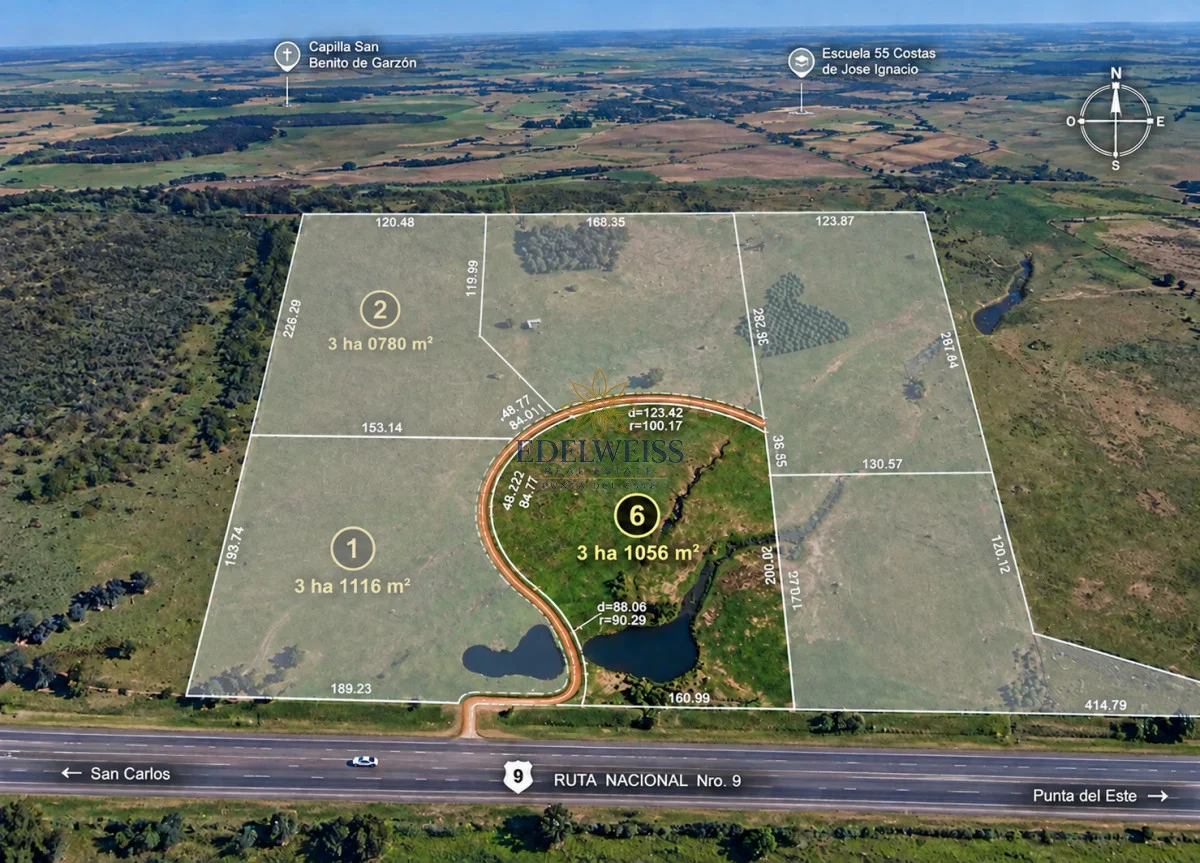 Chacra en Laguna Garzon, propiedad 301634 -Imagen 1